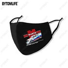 Классическая гоночная маска Bmw Junior Team, моющаяся, дышащая, многоразовая, водонепроницаемая и Пыленепроницаемая, из полиэстера