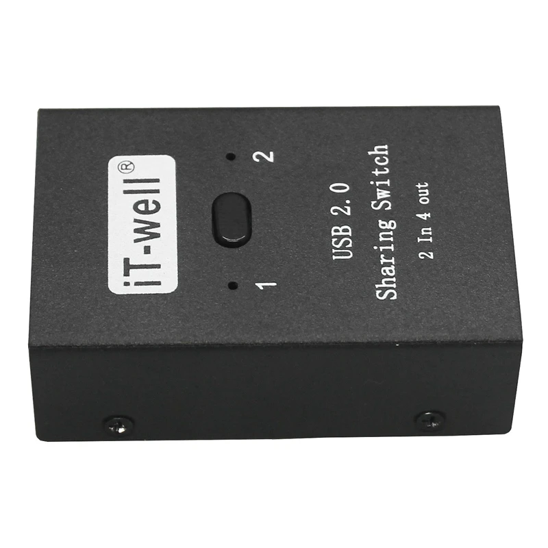 

IT-Well USB Printer Sharing Device, Can Be Connected to USB Optical Drive, Multi-Computer Converter, Keyboard and Mouse Switch