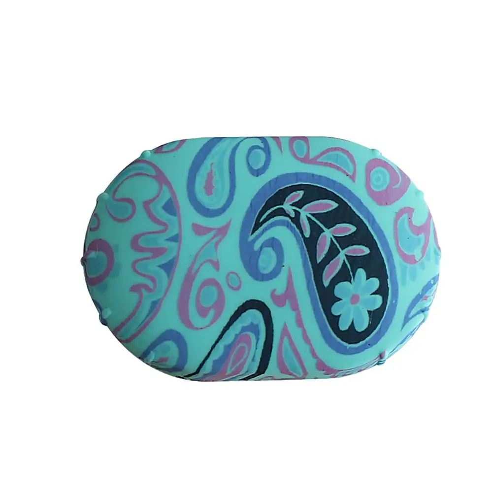 Teal Blue Для Xiaomi Bluetooth гарнитура Redmi AirDots Youth Edition силиконовые наушники чехол Коробка для хранения Замена защитный чехол - Цвет: Teal Blue