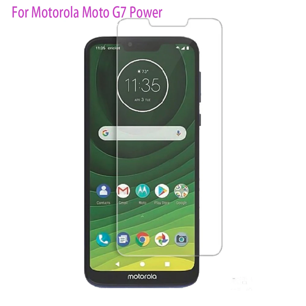 

Протектор экрана из закаленного стекла для Motorola Moto G7 G6 Power Play Plus прозрачный