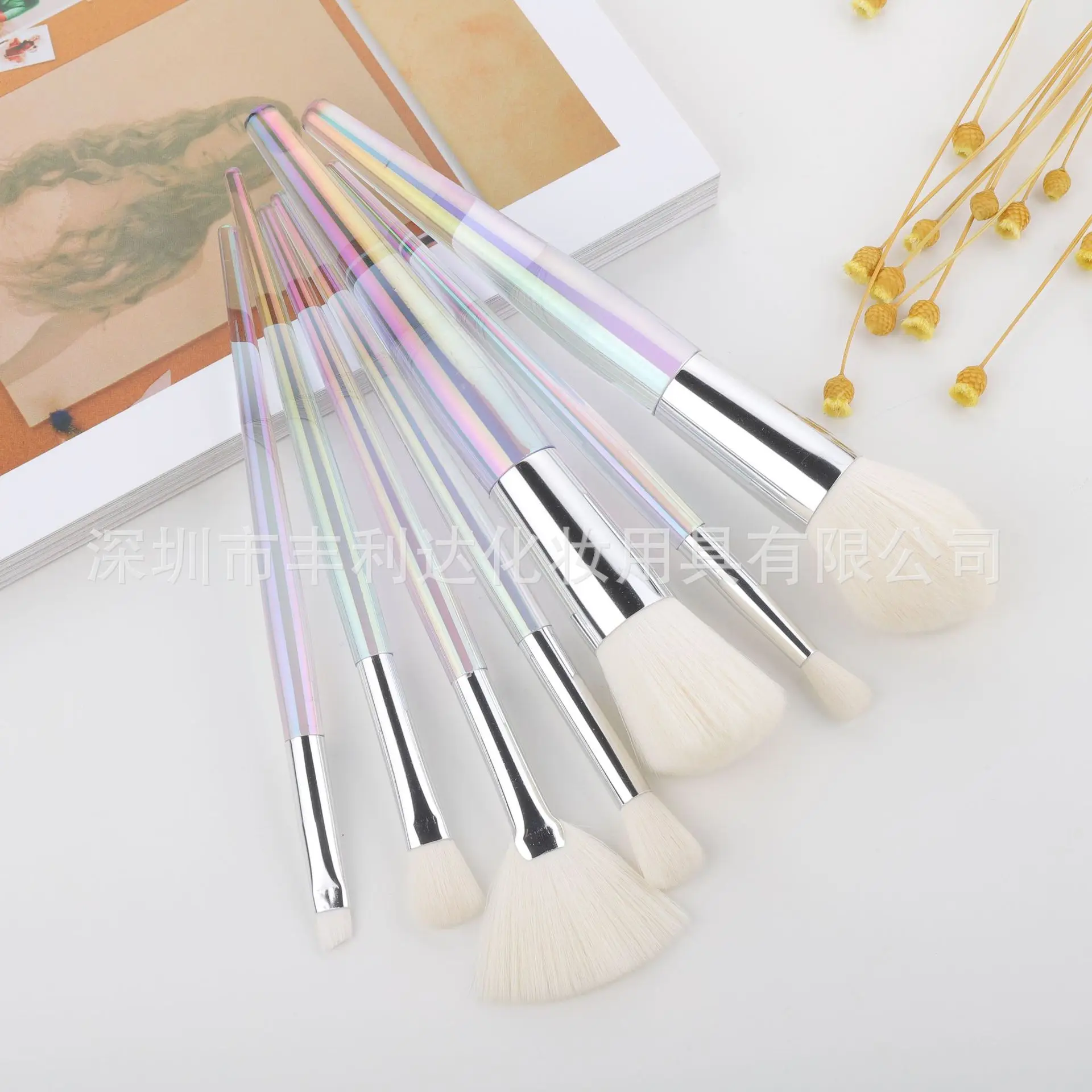 

Makeup Brushes Set Peofessional 7Pcs Drop Pattern Loose Beauty Brush Foundation Lip Gloss Bulk Brush For Women Cosmetics Tool