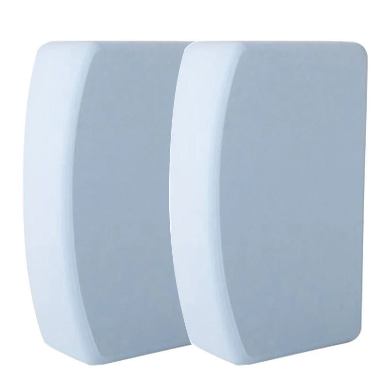 1 пара EVA изогнутый блок для йоги высокой плотности нескользящий кирпич занятий