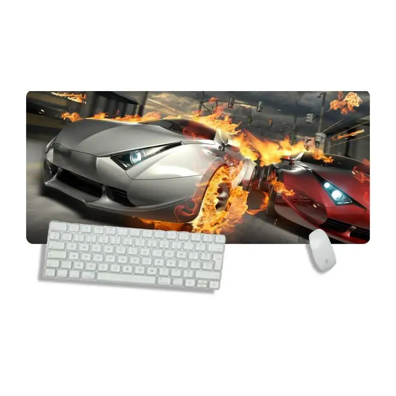 

Cool sports car Gaming Player desk laptop Rubber Desk Table Protect Game Office Work Mouse Mat pad Non-slip Laptop Cushion