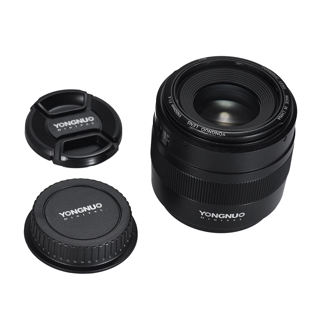 YONGNUO YN50mm объектив F1.4 стандартное фиксированное фокусное расстояние Большая