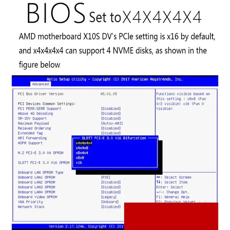 

M.2 X16 to 4X NVME PCIE3.0 GEN3 X16 to 4xNVME RAID Card PCI-E VROC CARD RAID Hyper M.2X16 M2X16 4X X4 NVMEx4 Adapter
