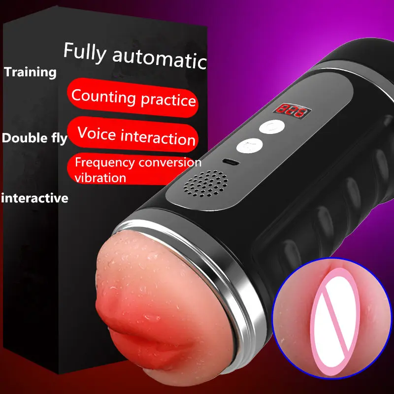 FAAK секс игрушки мужской вибрации мастурбация двойной головкой сосать