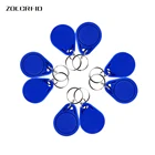 10 шт. EM4305  T5577 может копировать и перезаписывать Брелок карта контроля доступа 125 кГц секретный ключ маркер RFID смарт-чип метка дубликат