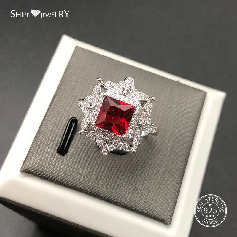 Женское Обручальное Кольцо Shipei роскошное обручальное кольцо из стерлингового