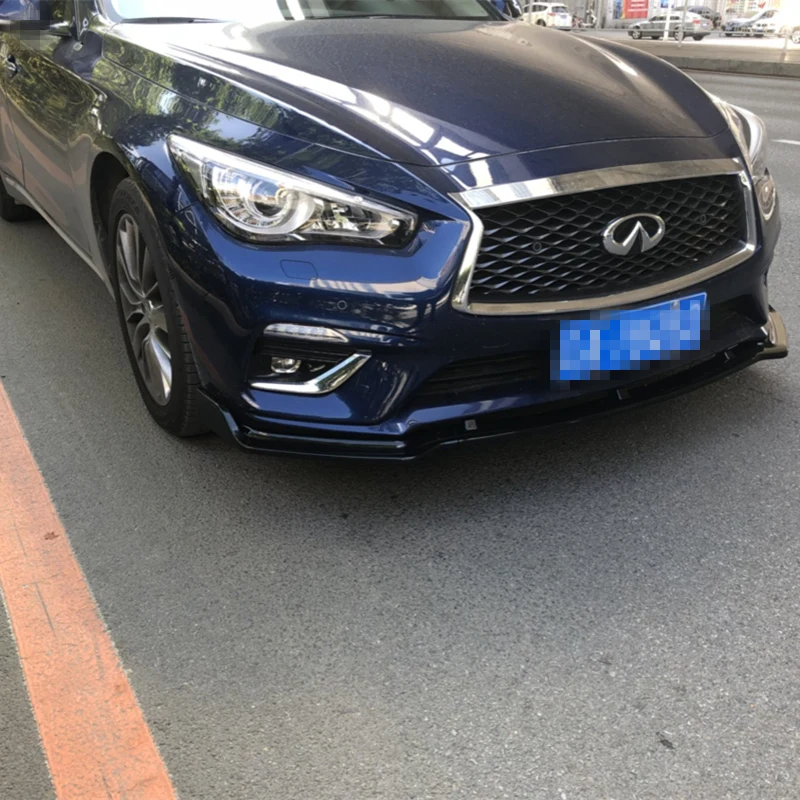 Спойлер для Infiniti Q50 2015 2018 задний спойлер ABS диффузор переднего бампера защитные