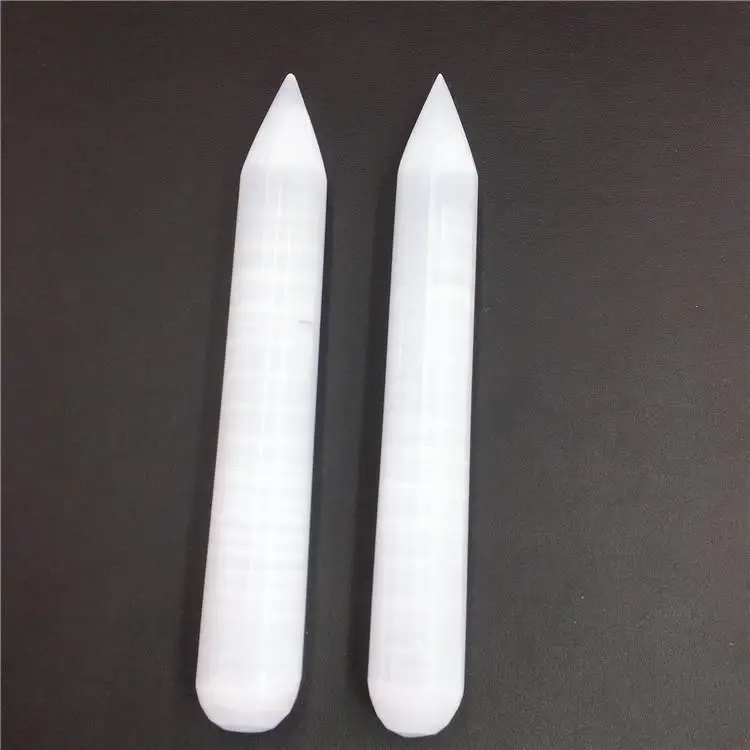 

Massage stick crystal healing plaster massage stick selenite stone selenite crystal selenite natural