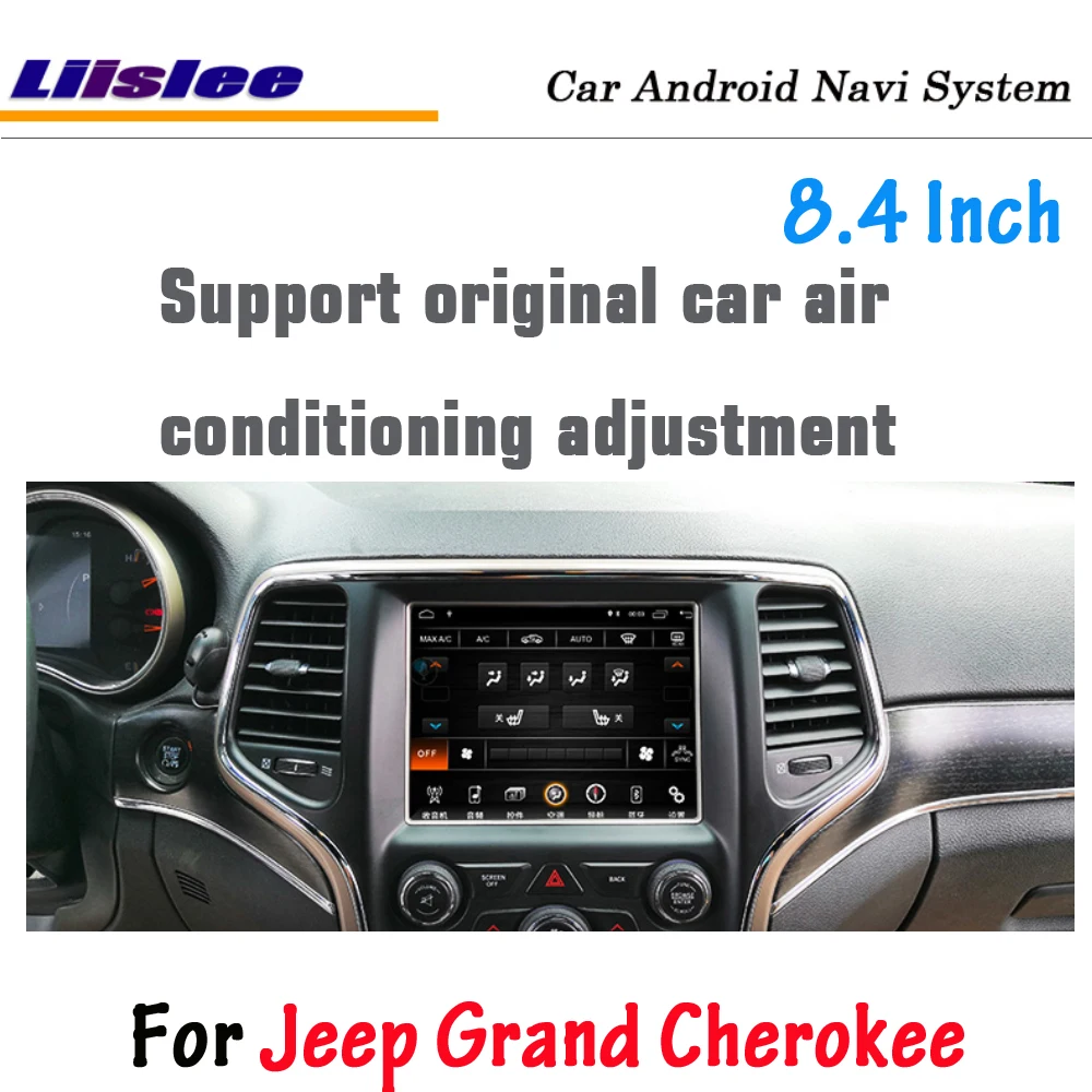 Liislee 8,4 дюймов Android для Jeep Grand Cherokee 2013~ стерео автомобильный стиль Carplay gps навигационная карта навигация Мультимедиа