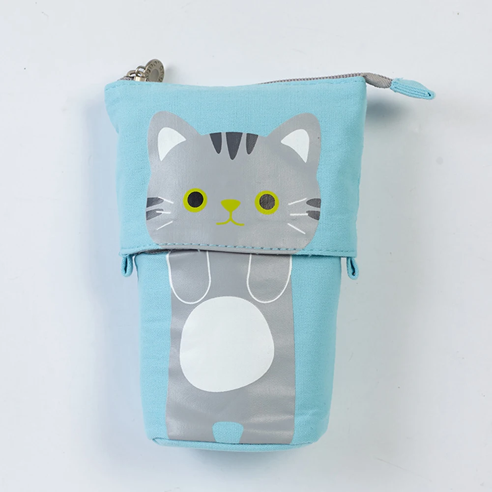 

Boys Girls Pencil Holder Pencil Case Kawaii 22222 Multifunction School Cute Canvas Student Stationery Foldable Pencil Pouch