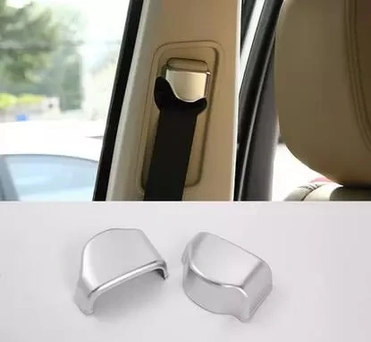 

Для Land Rover Discovery 4 LR4 автомобильный Стайлинг передний и задний ремень безопасности, пряжка, накладка, наклейки, аксессуары, набор из 2 шт.