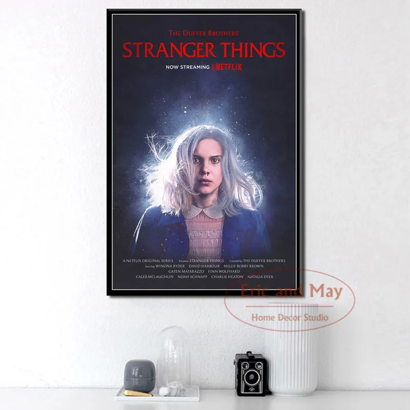 Постеры и печатные картины на стену из сериала очень странные дела новый сезон 3