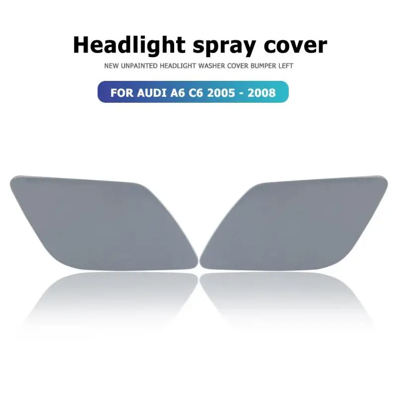 Крышка омывателя фар ABS автомобильные форсунки аксессуары для Audi A6 C6 4F 2004-2008 Q7