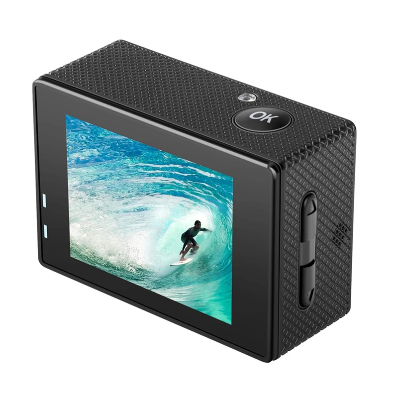 Экшн-камера Go pro Ultra 4 K/60FPS камера WiFi Спортивная экшн-видеокамера s 170D Подводная Водонепроницаемая камера 2,4 пульт дистанционного управления