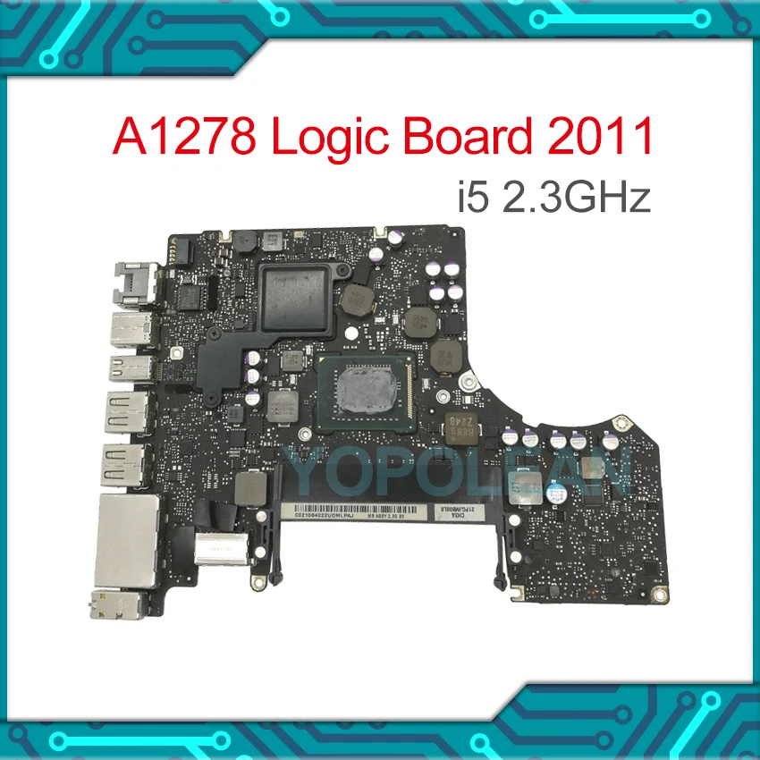 Протестированная оригинальная материнская плата i5 2 3 ГГц для Macbook Pro 13 &quotA1278