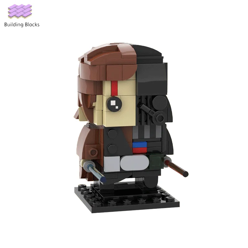 

MOC-40622 Anakined Skywalker Brickheadz Building Blocks Moive Figure model 191pcs bricks toys for kids Children collection gift