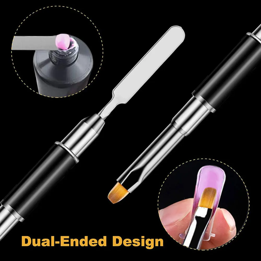 

1 set Nail Art Brush Nail Art Tools Dual End Brush Pen Nail Extension Tips