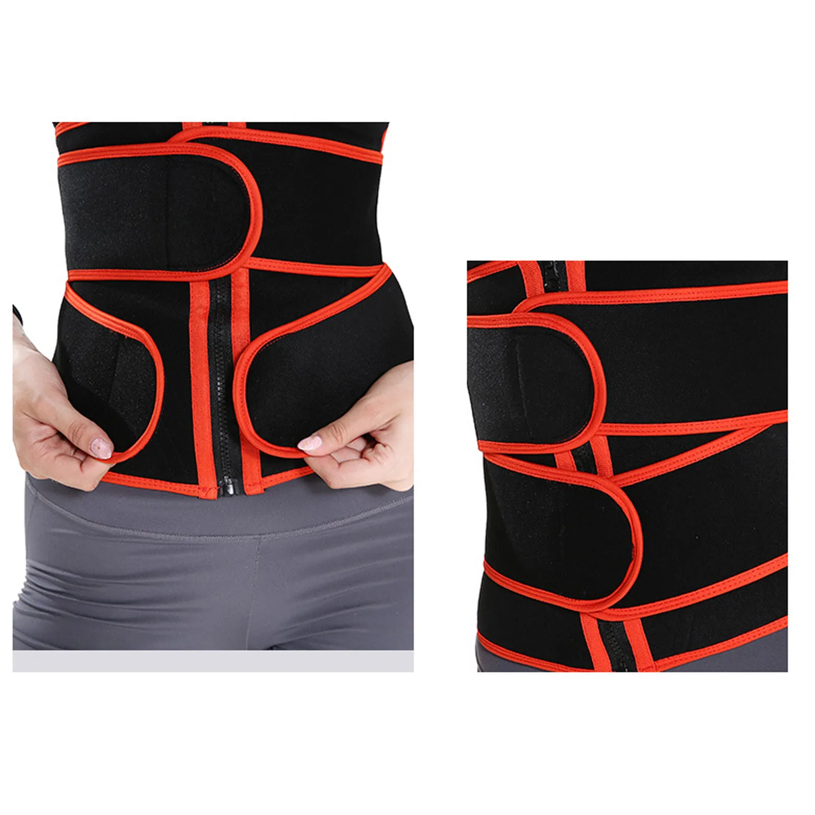 

Fashion Women waist trainer corset body shaper girdles Three belts Corset Sports With Breastplate Stylish Tunic Corset