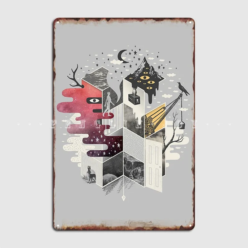 

Металлический плакат Jung At Heart, паб, паб, гараж, проектирование стен, Декор, оловянный плакат