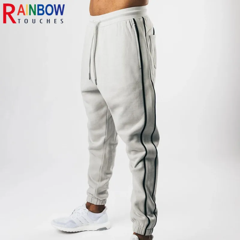 

Новинка весна-лето 2021, повседневные тренировочные спортивные брюки Rainbowtouches для бега, мужские Модные Хлопковые Штаны с индивидуальным логот...