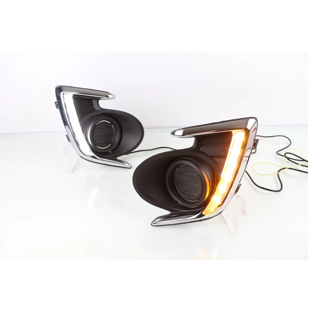 DRL для Mitsubishi Attrage / Mirage G4 2012 2013 2014 2015 2016 2017 светодиодные дневные ходовые огни