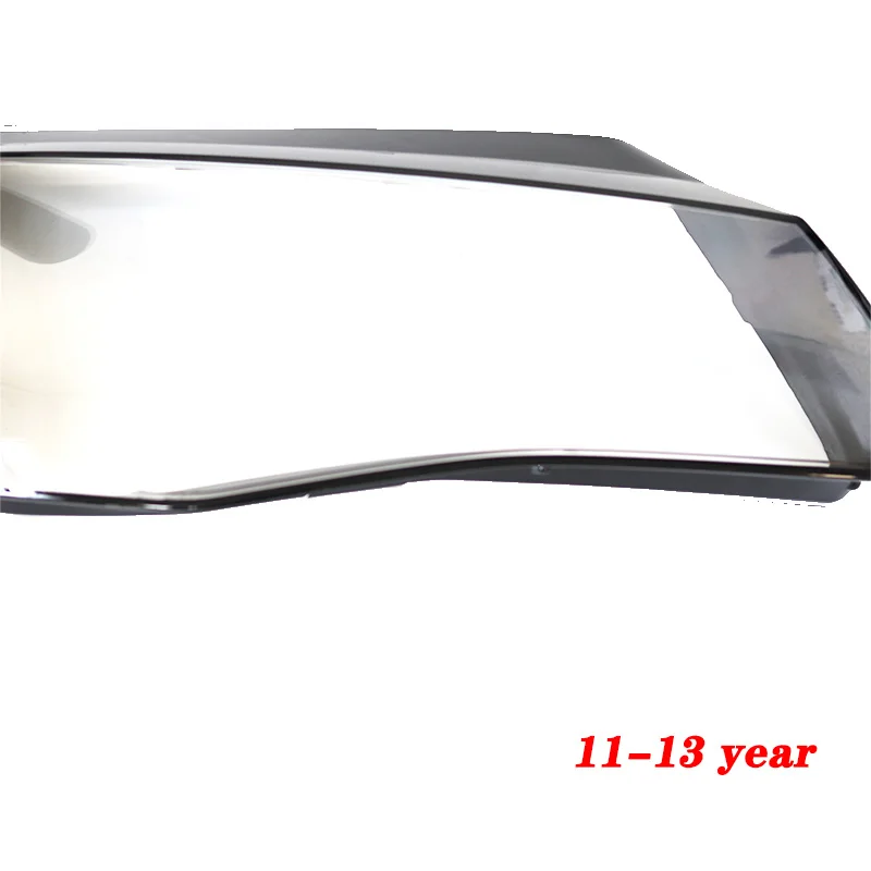 for AUDI A8 D4 2011-2013/2014-2017 front headlamps transparent lampshades lamp shell masks headlights cover lens Headlight glass |