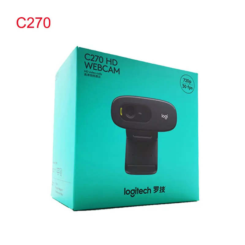 Logitech Original C270 настольный компьютер ноутбук C270i iptv бесплатное управление
