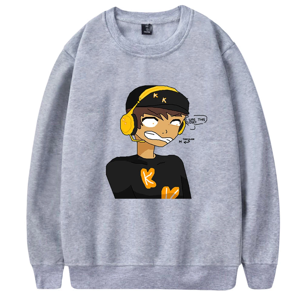 

2021 любезные свободные топы с принтом Keyin, свитер из серии, женские/мужские водолазки, милая стильная флисовая одежда с круглым вырезом