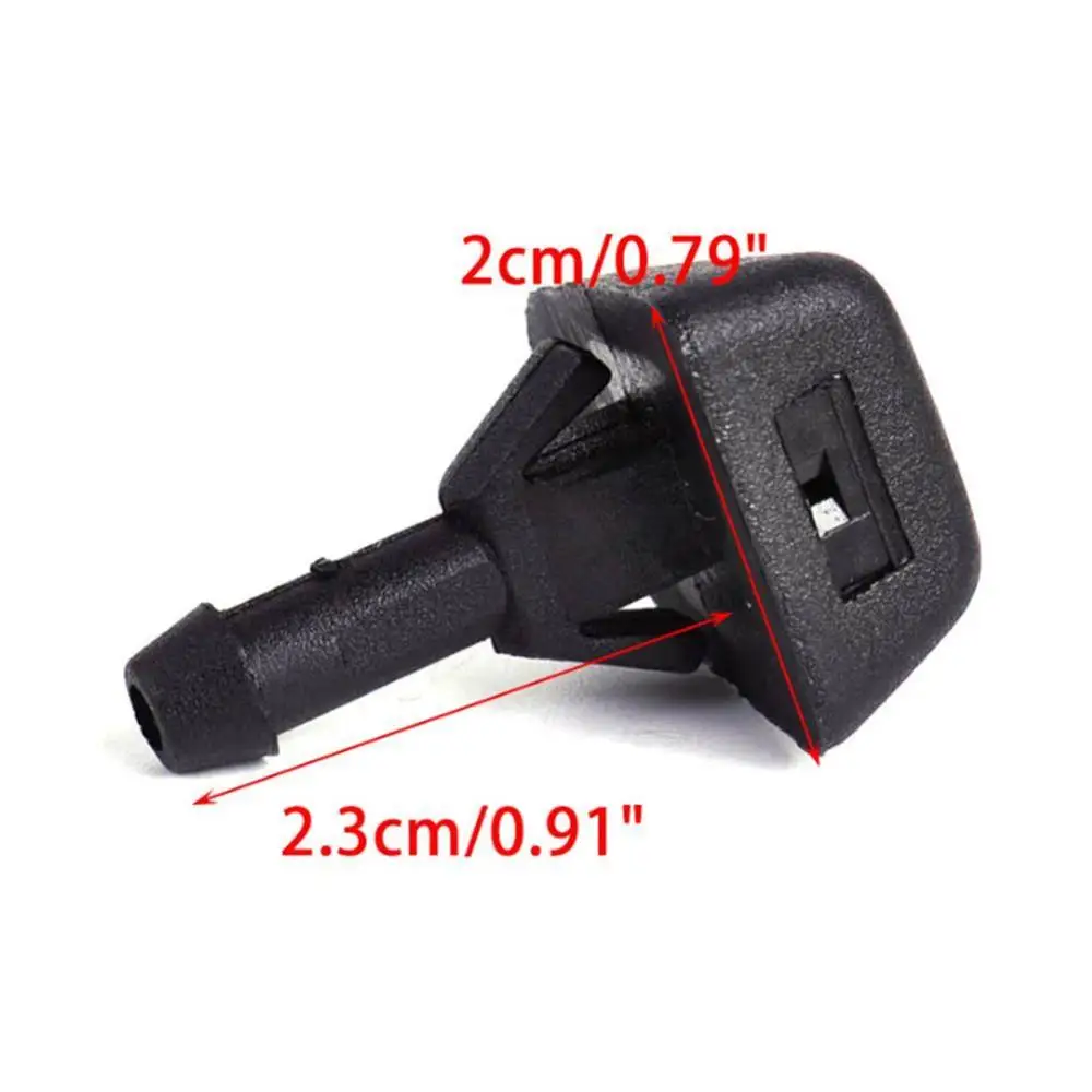 

2 Pcs Windshield Washer Wiper Water Spray Nozzle Jet S40 V40 V70R V70 For Volvo XC90 S80 C70 V50 S70 Z9A7