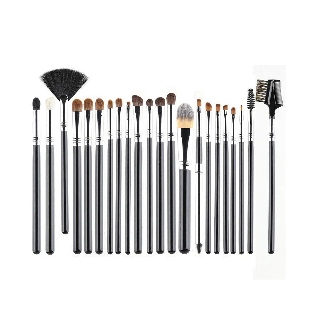 Набор кистей для макияжа пудпудра основа Тени век Кисть смешивания натуральные