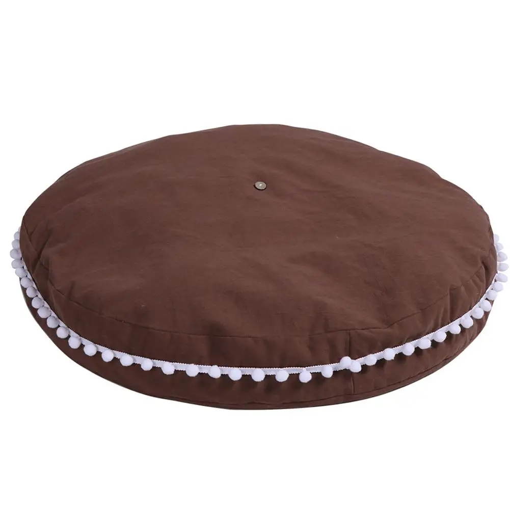 

Kids Floor Cushion Seating Round Large Circle Sleeping mat For Reading Nook Canopy Nursery Playroom