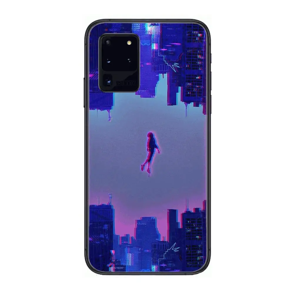 

Boutique Shockproof Phone cover hull For SamSung Galaxy S 6 7 8 9 10 20 Plus Edge E 5G Lite Ultra black soft bumper