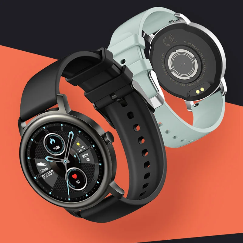 

men's and women's 24-hour smart air watch, wristband with heart rate monitor, 12 sports modes, custom dialing, sports