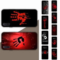 toplbpcs anime bloody phone case for samsung note 5 7 8 9 10 20 pro plus lite ultra a21 12 72