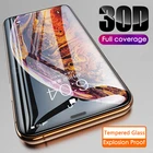Защитное стекло с изогнутыми краями 30D для iPhone 11 Pro XR XS Max X, закаленная Защитная пленка для экрана XS Max XR, стекло с полным покрытием