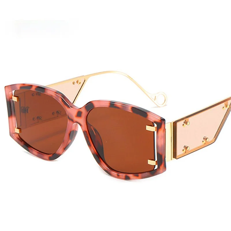 Популярные Модные массивные квадратные женские солнцезащитные очки для женщин в