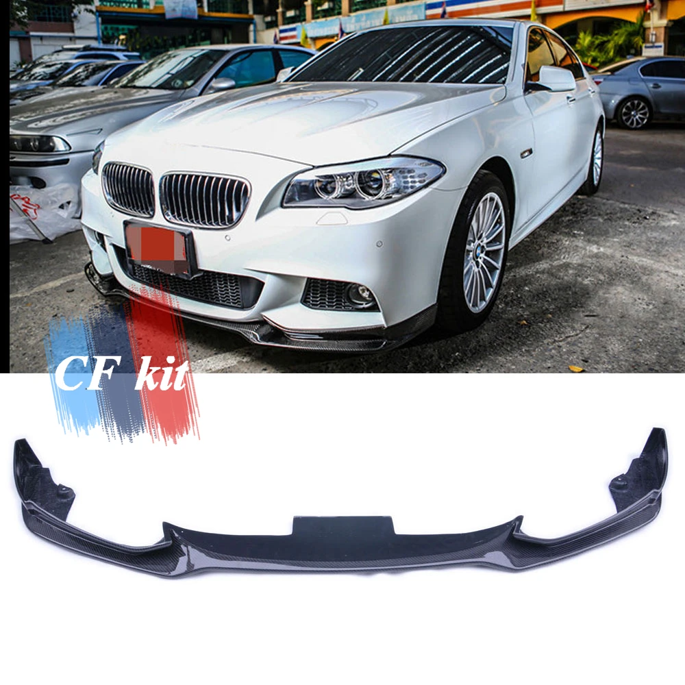 Передний спойлер из углеродного волокна CF Kit Bupmer для BMW F10 F11 M Tech Body Kits Sport 2010 2016