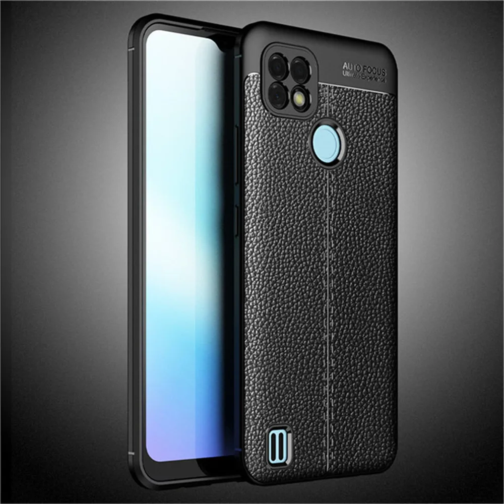 Модный полностью силиконовый чехол Мягкий противоударный OPPO Realme C21 для C 21 RealmeC21