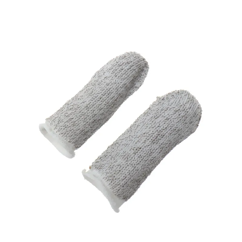 1 Pair White Finger Cots телефон для PUBG iPhone рукав для пальца Fingerstall тригеры Pubg Triger Gatillos Para Celular Pubg джойстик Celular Pubg - Цвет: 1 Pair White