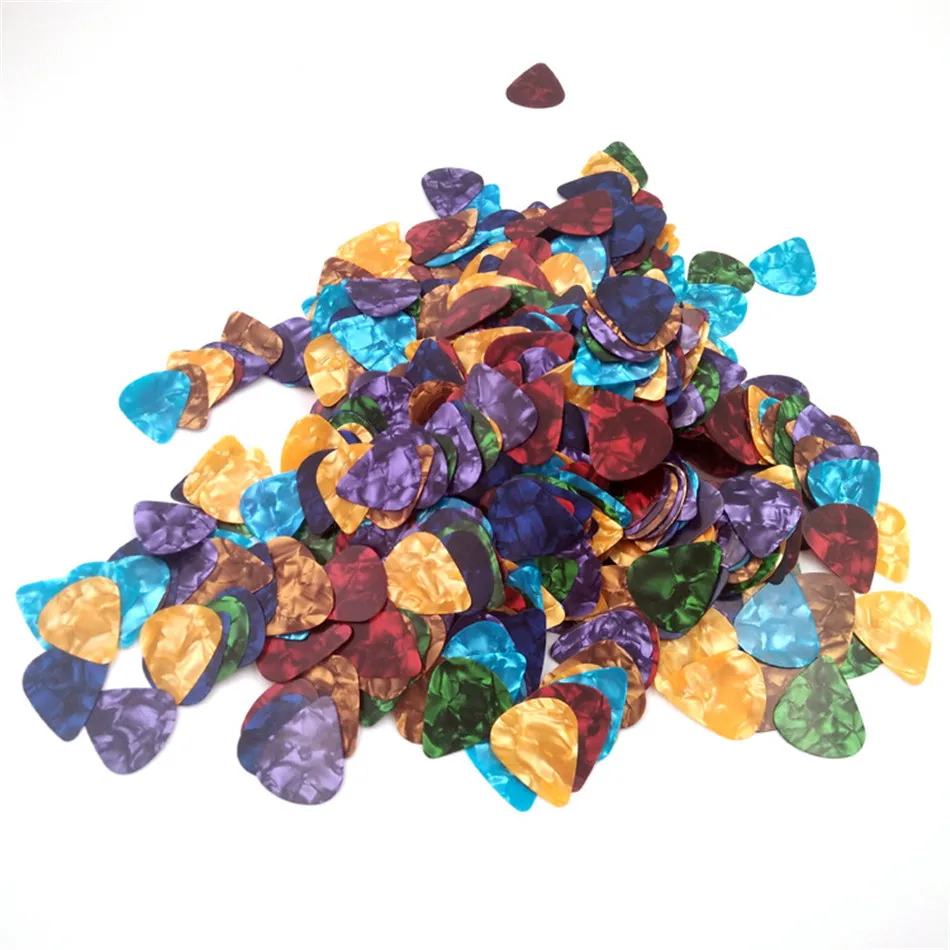 pick bunte akustische gitarre picks celluloid elektrische gitarre plektrum instrumente folk gitarre bass ukulele gitarre zubehör free global ship