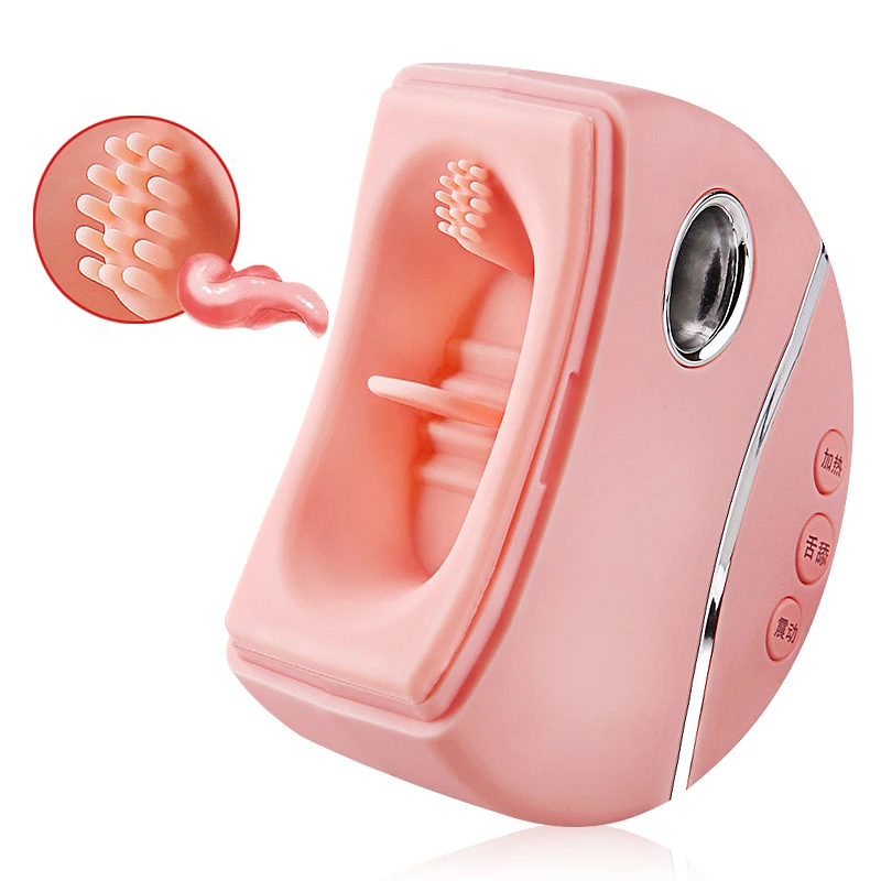 Стимулятор орального сосания вибратор для языка женщин соска на присоске