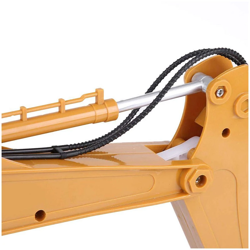 HUINA 1510 RC экскаватор гусеничный 1/16 Электрический экскаватор с дистанционным управлением моделирование инженерное транспортное средство Игрушки для мальчиков