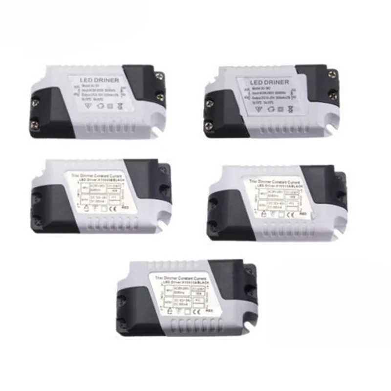 

AC85-265V Constant Current 300mA LED Driver Plastic Shell For Lamp Light V Sd