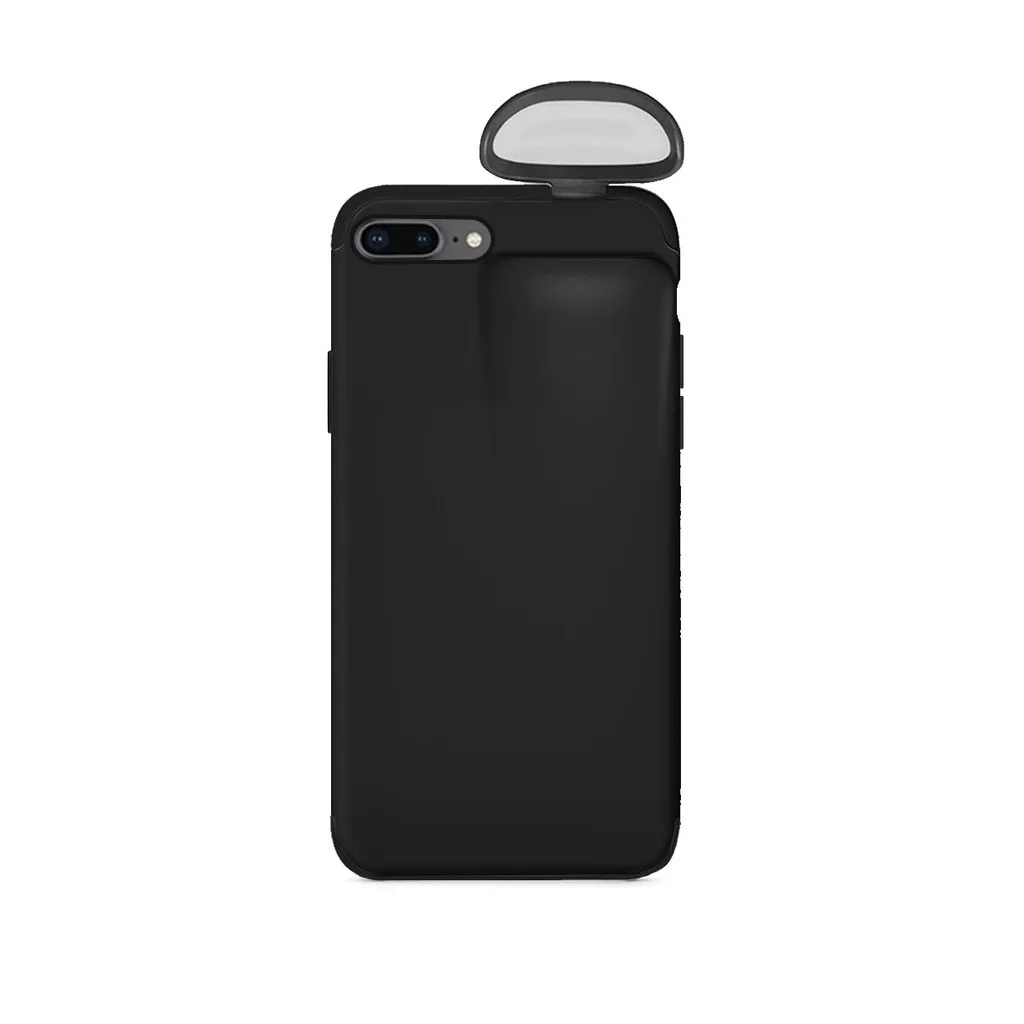 2 в 1 чехол для AirPods для iPhone 11 чехол для iPhone 7 Plus/8 Plus/X/XS Max/11 Pro Max чехол защитный чехол 19 октября