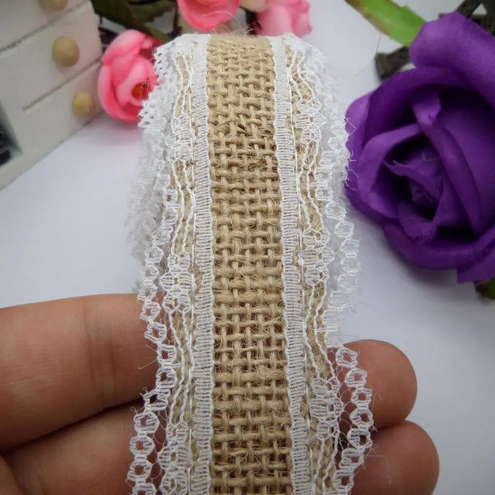 1 рулон лента из натурального джута 2 м | Дом и сад