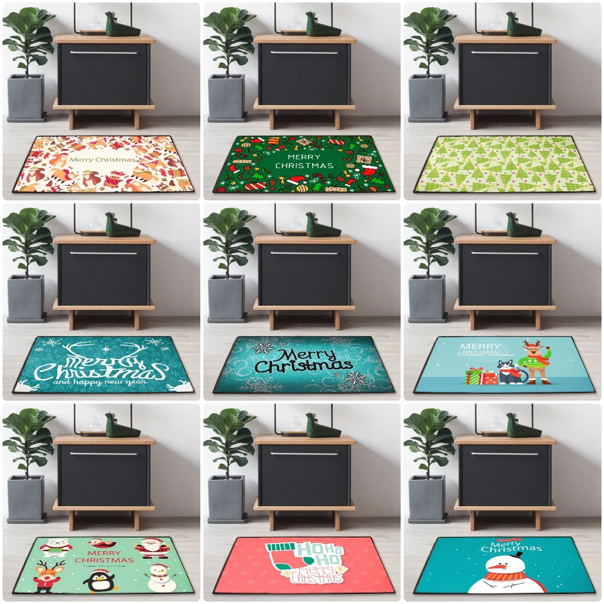 entrance door mat floor rugs doormat carpet in the living room bathroom bedroom kitchen hallway christmas rug tapis salon free global shipping