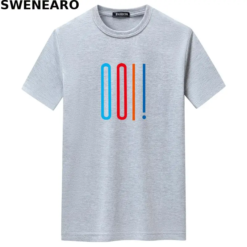 

SWENEARO 2021 summer new style OOL printed T-shirt men's casual O-neck short-sleeved brand T-shirt men's breathable T-shirt men