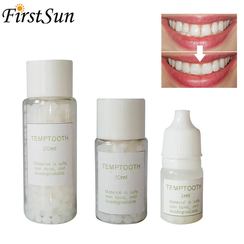 3/10/20 мл временный зуб ремонтный клей исправить сломанные зубы зубного протеза